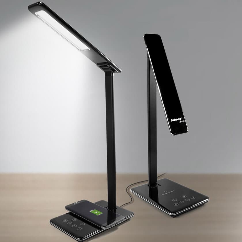 ワイヤレス充電が可能！折りたたみ式LEDデスクライト発売　
机周りを綺麗に保つシンプルでスタイリッシュなデザイン