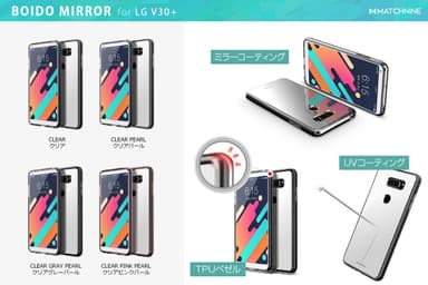 Matchnine V30+専用ケース「BOIDO MIRROR」