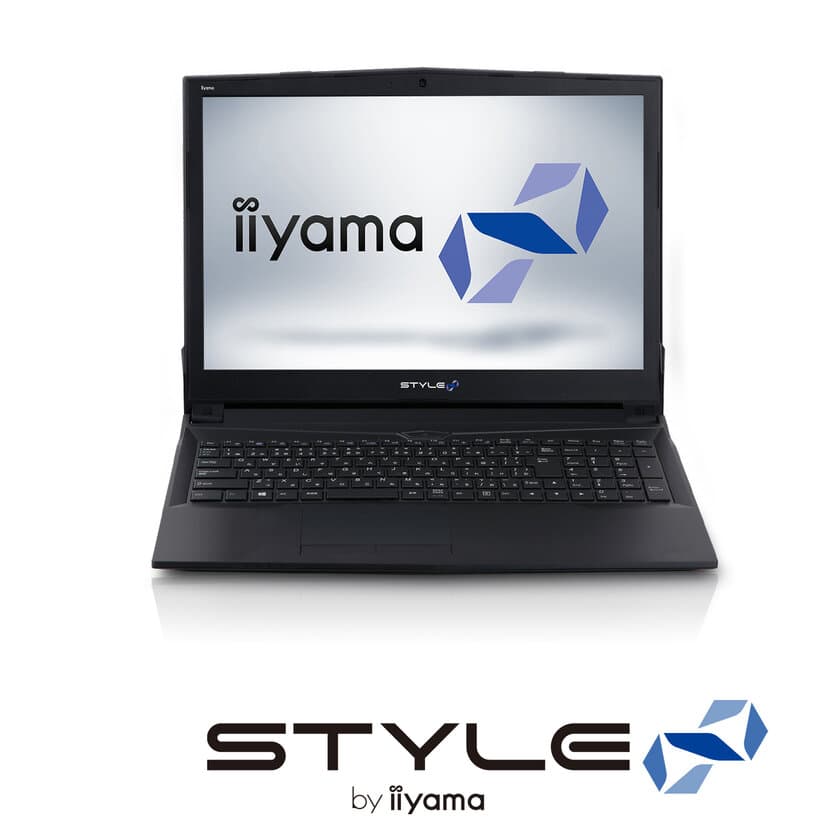 iiyama PC、「STYLE∞（スタイル インフィニティ）」より
モバイル向けのGeForce(R) MX150と第7世代Core(TM) i7を搭載した15型フルHDノートパソコンを発売