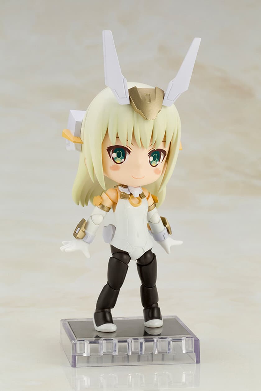 フレームアームズ・ガールより バーゼラルドが今度は素体でキューポッシュに登場！