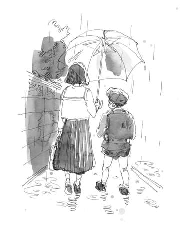 雨の日がうれしい