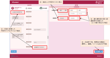 リアルタイムお客様情報連携機能