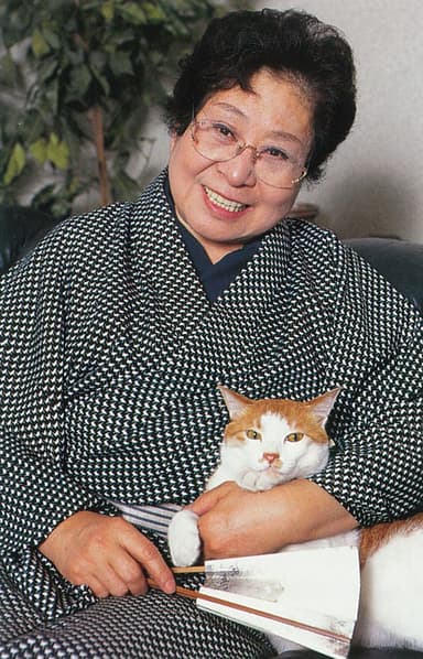 浅香光代さんとあさくさ福猫太郎1