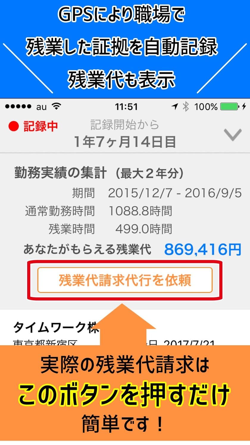 ブラック企業の問題に取り組む“弁護士向け”の残業証明アプリ　
残業代の請求代行を行う弁護士を募集　
初期費用・月額固定料が無料になるキャンペーンを実施