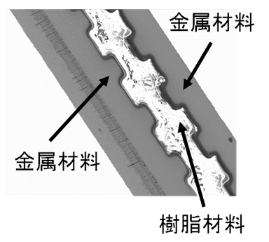 今回の開発技術により形成した立体構造物