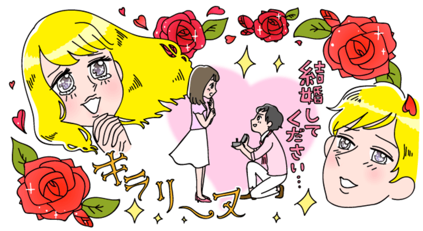 「めちゃコミ」調査レポート
今年こそ結婚したい！ あなたの理想のプロポーズは？