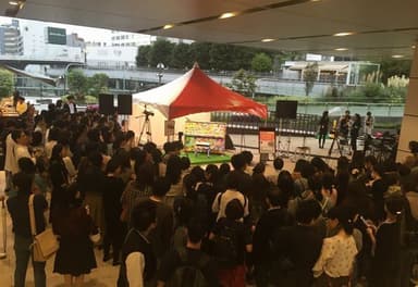 新宿駅イベントの様子