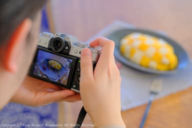 レシピに重要な写真技術も学べる