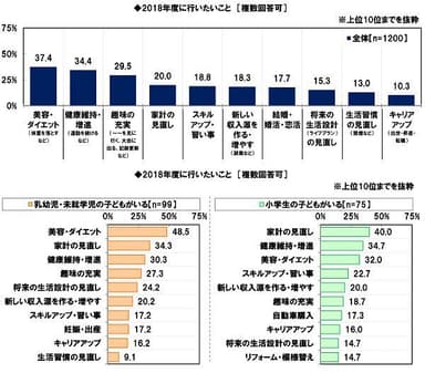 2018年度に行いたいこと