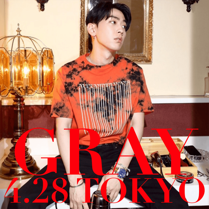 韓国ヒップホップ界のスーパースターGRAYが初来日！
新木場STUDIO COASTにて4月28日にイベント開催