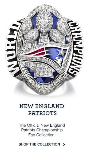 The Official New England Patriots Championship Fan Collection