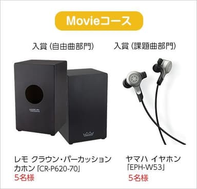 Movieコース入賞