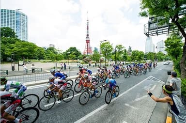 2017年の「ツアー・オブ・ジャパン」の様子(2)