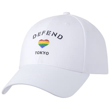 DEFEND PARIS×ayumi hamasaki CAP(WHITE)