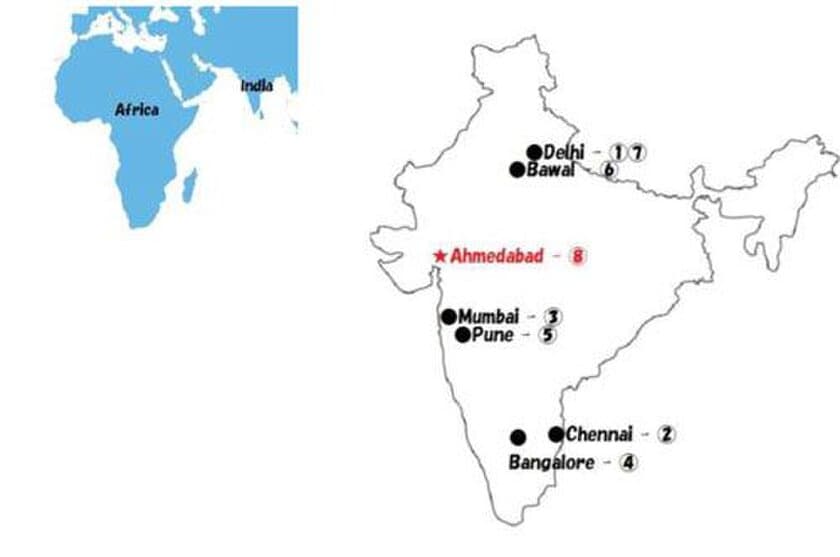 インドで8か所目の拠点、アメダバード営業所を開設