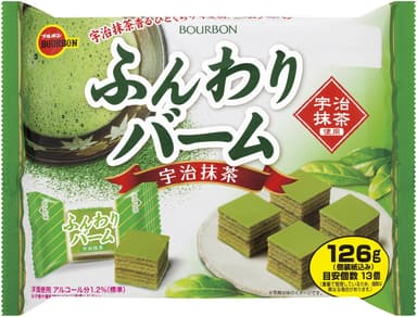 126gふんわりバーム宇治抹茶