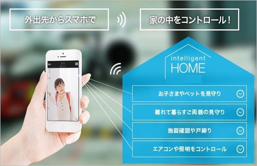 話題のスマートスピーカーも連携可能でもっと便利に！
提供可能局数45局、接続可能世帯数約1千万世帯
IoTサービス「インテリジェントホーム」の提供事業者を全国に拡大　　