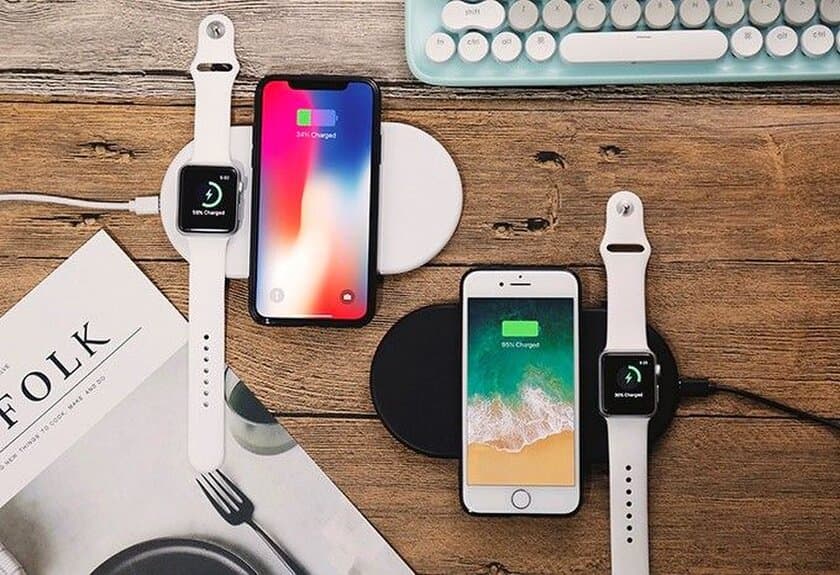 パソコン工房 AKIBA STARTUP にて、
Qi対応のApple Watchとスマホを置くだけ
充電可能な無線充電パッド「Funxim(ファンクサム)」
の展示・実演を開始！