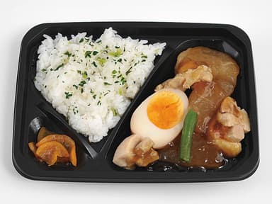 鶏肉と大根の照り煮弁当