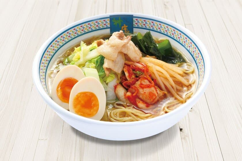 ラーメンレストラン どうとんぼり神座、
夏の名物“冷たい”ラーメンが今年は2か月早く登場！
4/24～全国で提供開始