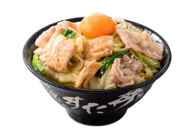 ”トリプルすたみな”がっつき塩ホル丼