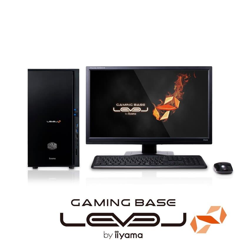 iiyama PC「LEVEL∞（レベル インフィニティ）」より
Ryzen(TM) 5プロセッサーとNVIDIA(R) GeForce(R) GTX 1060[3GB]を搭載
静音に特化したミニタワーゲームパソコンを発売