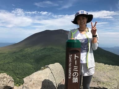 浅間山の全景が望める黒斑山「トーミの頭」