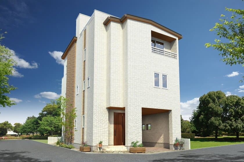 ヤマト住建が埼玉県川口市に新モデルハウスオープン！　
3階建・ルームエアコン1台で全館空調！「YUCACOシステム」搭載