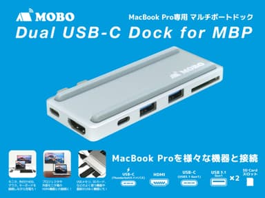 Dual USB-C Dock