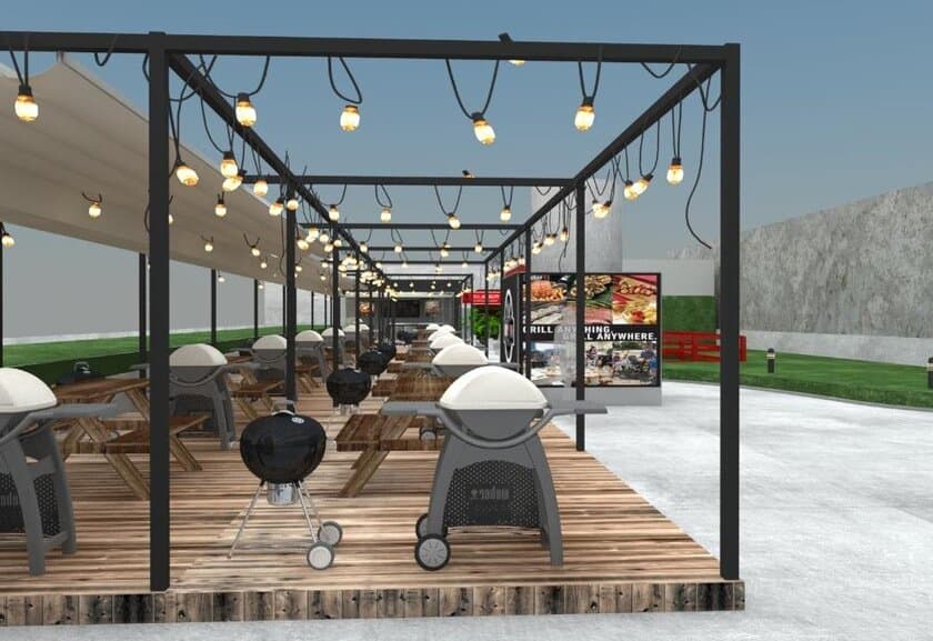 世界NO.1シェアを誇るBBQグリルメーカー
「Weber」の体感型BBQパーク
「Weber Park」 6月16日（土）世界初登場！