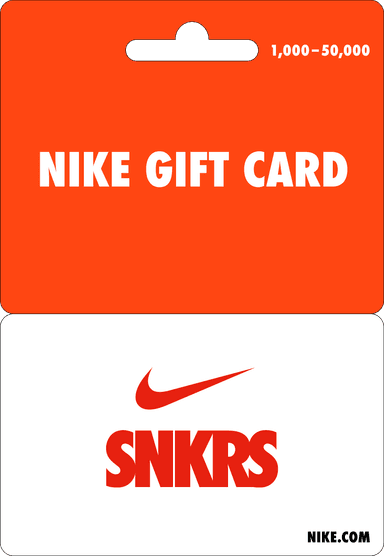 NIKE GIFT CARD（SNKRS）