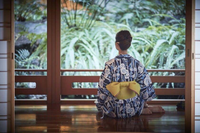 涼やかな浴衣をまといお食事と文化財見学を　
日本のこころを満喫する浴衣プランが6/1よりスタート