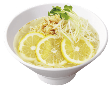 塩鶏レモンスープ涼麺