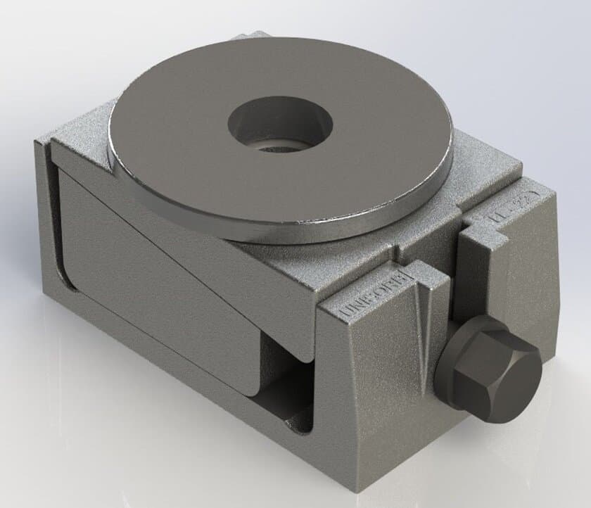 ＜新商品＞
設置コストを50％削減し、球面台座で平行誤差を吸収する
機械基礎のレベリングブロック
UNISORB(ユニソーブ)レベルラインマウント LLシリーズ
2018年7月から日本市場に初投入