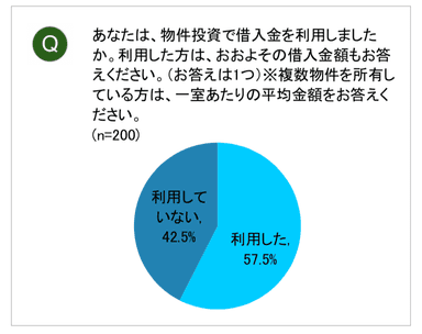 借入金利用円グラフ