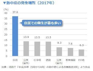 熱中症の発生場所