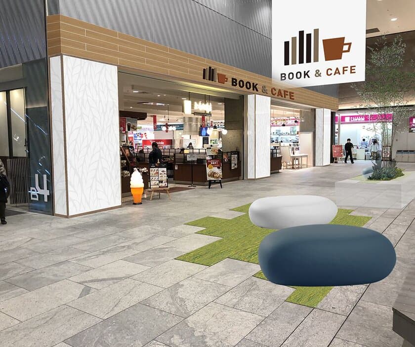 MARK IS みなとみらい 開業5周年　リニューアル第二弾
B4F 駅直結フロアに新エリア『BOOK&CAFE』が登場！