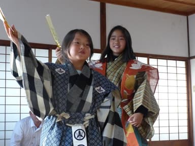 山口鷺流狂言を子どもたちに伝えるプロジェクト(山口県山口市)