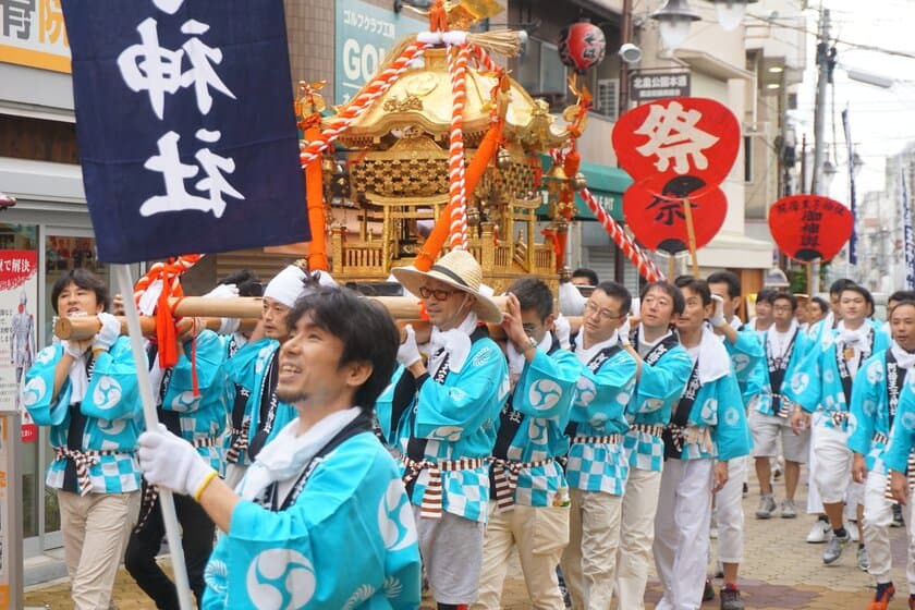 あべのハルカスから大阪中を厄祓い＆運気上昇祈願
阿倍野の厄年男がわっしょいわっしょい！地上３００ｍの夏祭り！
