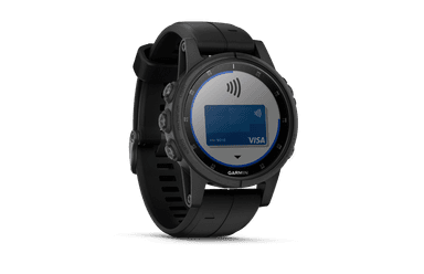 Garmin Pay(fenix 5 Plus Sapphire Black)