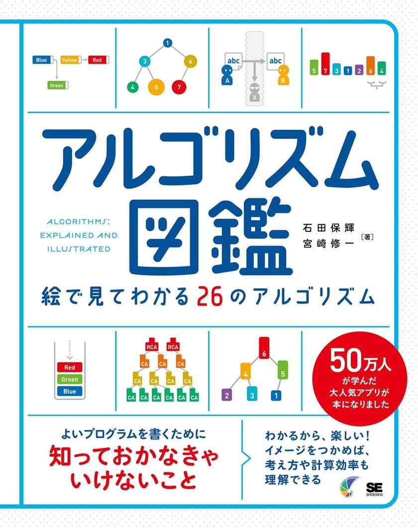 『アルゴリズム図鑑』アプリ100万DLを記念し、
書籍版全文を期間限定で無料公開