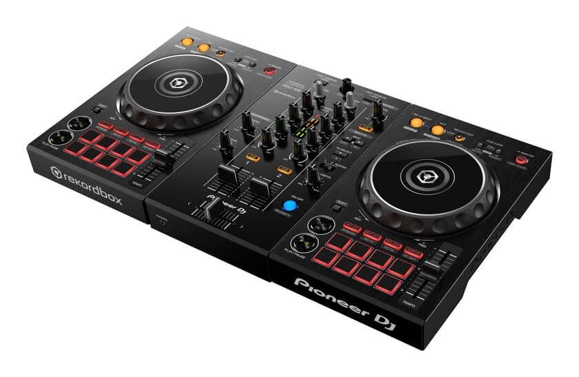 DJノウハウが身につく新機能チュートリアルを搭載した
rekordbox dj 対応　
DJコントローラー「DDJ-400」を6月下旬に発売