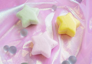 七夕数量限定販売の星型もなか「ねがいごと」