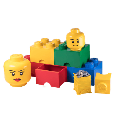 LEGO STORAGE HEADS ICONIC