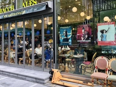 期間限定オープンのCafe エールフランス