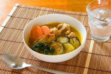 糖質制限夏野菜スープカレー