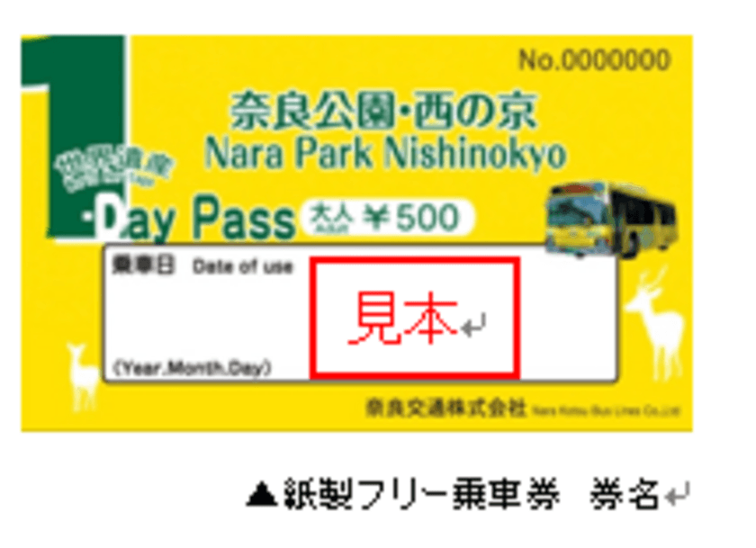 【ウェルネット株式会社、奈良交通株式会社】
日本初！
「バスもり！」で路線バスのフリー乗車券を販売開始