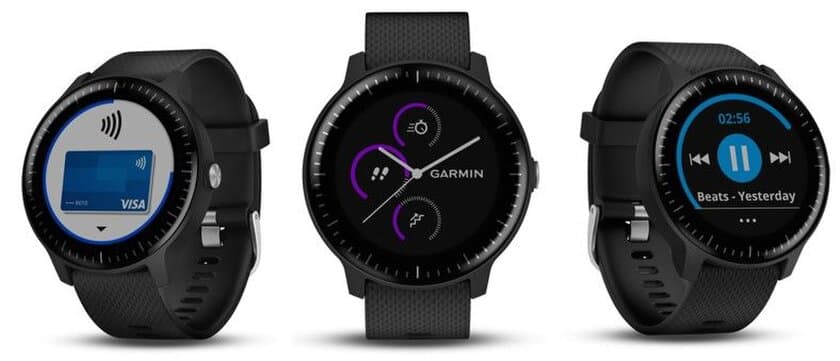 Garmin　音楽機能を新たに搭載したGPSスマートウォッチ
『vivoactive 3 Music』を7月26日(木)発売