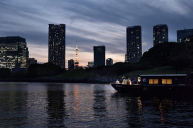 【星のや東京】船上雅楽と夜景1