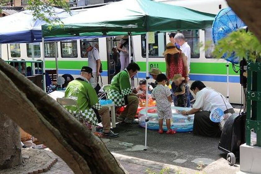 ～ レトロな駅舎と自然の中で楽しい夏の思い出を ～
「八瀬えいでん夏まつり」を開催します